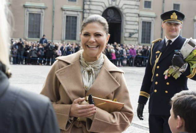 La heredera sueca es hoy una mujer feliz que en julio cumplirá 40 años 