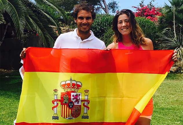 Garbiñe Muguruza comparte número uno mundial con Rafael Nadal.