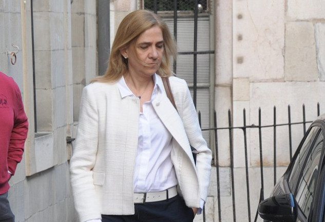 Cristina de Borbón, en Ginebra, el día de su 53º cumpleaños.