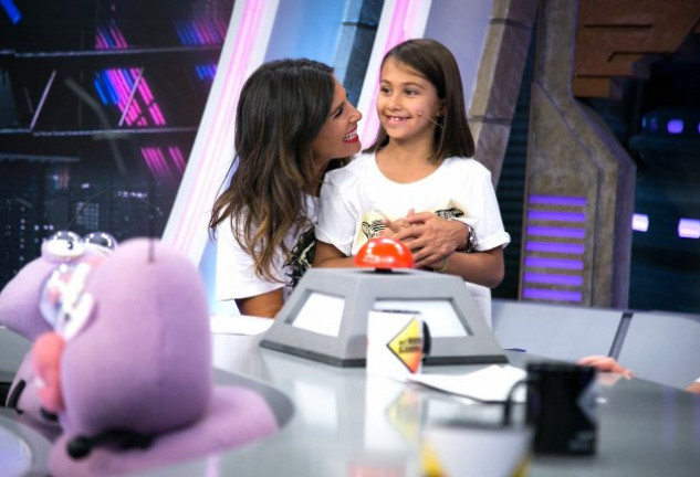 Su hija Olivia la sorprendió en «El hormiguero 3.0»