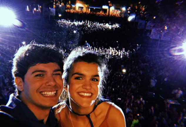 Amaia y Alfred en una de las últimas imágenes que colgaron juntos en Instagram