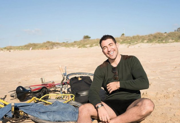 El actor en las playas de Cádiz