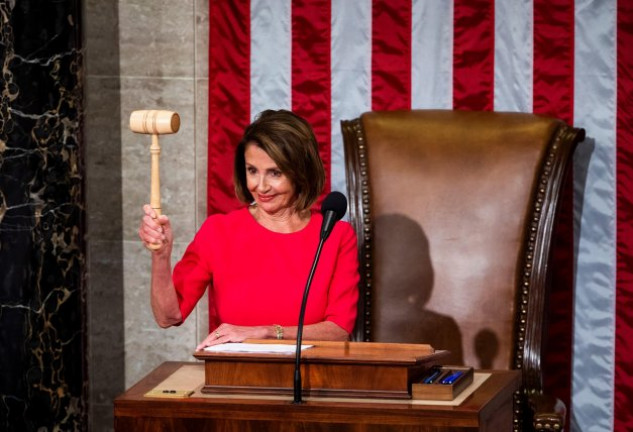 Nancy Pelosi, de 78 años, está lista para frenar a Trump, a quien ha calificado como un «hombre muy peligroso».