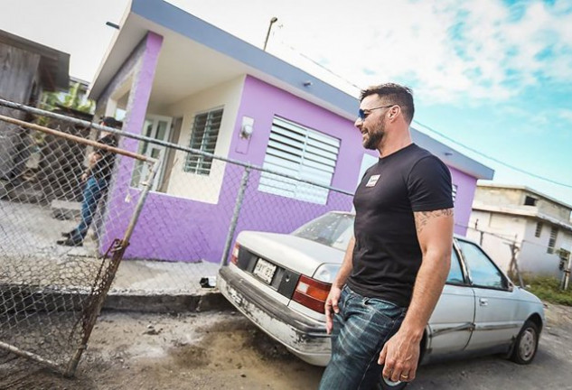 Martin intenta que los futuros inquilinos también participen en la construcción y diseño de su nueva casa.