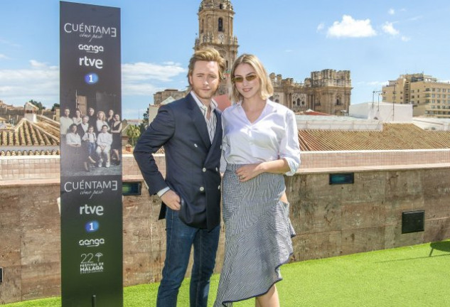 Los dos actores, en el Festival de Málaga.
