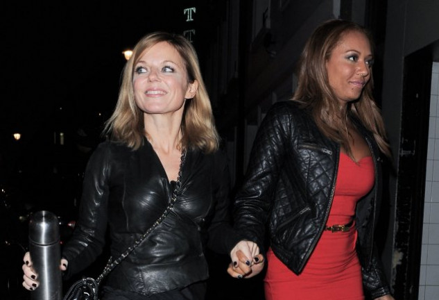 Geri, de 46 años, y Mel B, de 43, en una foto reciente