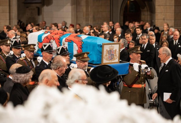Funeral del GRan Duque Juan de Luxemburgo.