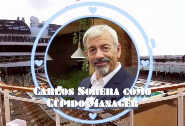 Carlos Sobera será el Cupido Manager en este lujoso crucero.