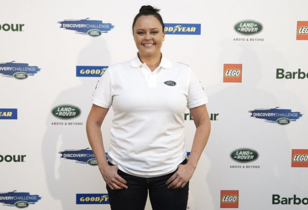 Shaila Dúrcal durante la Land Rover Challenge 2019