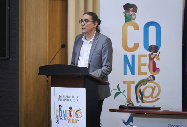 Andoni Ansean, presidente de la Sociedad Española de Suicidología.