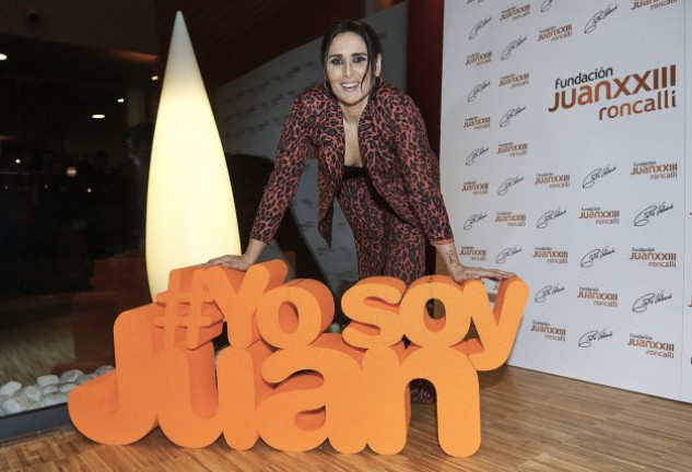 Rosa López promociona la campaña «Yo soy Juan» de la Fundación Juan XXIII.