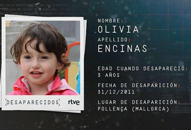 La pequeña Olivia tenía 3 años cuando su madre la separó de su padre.