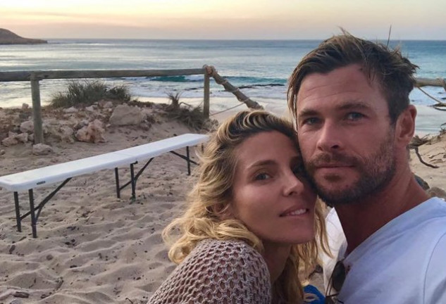 Elsa Pataky y Chris Hemsworth aprovechan cada momento para estar juntos.