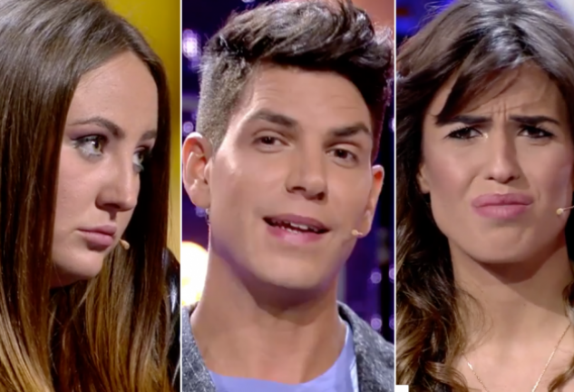 Rocío, Diego y Sofía han protagonizado varios enfrentamientos en El tiempo del descuento.