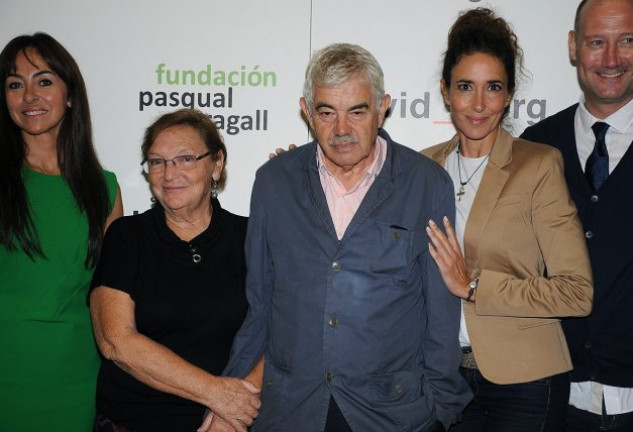 Diana Garrigosa y Pasqual Maragall en una imagen retrospectiva de 2014.