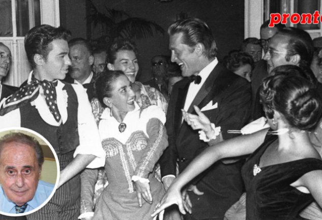 Kirk, dándolo todo en un tablao flamenco español, una de sus grandes pasiones cuando estaba en nuestro país.