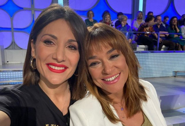 Toñi Moreno y Nagore Robles se han reencontrado en MYHYV con mucha alegría.