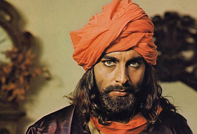 Sandokan fue interpretado por el actor Kabir Bedi en 1976.