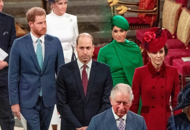 Los duques de Cambridge y los de Sussex en el Día de la Commonwealth.