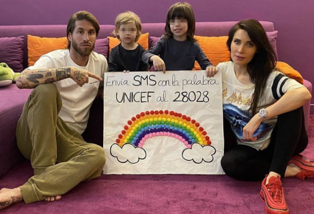 Sergio Ramos es embajador de Unicef desde 2004.