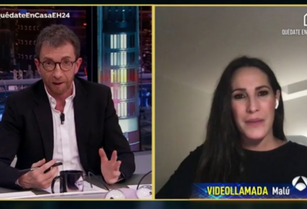 Malú confesó a Pabló Motos en el Hormiguero el sexo de su bebé