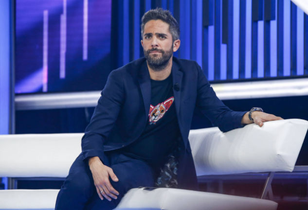 Roberto Leal en el plató de Operación Triunfo