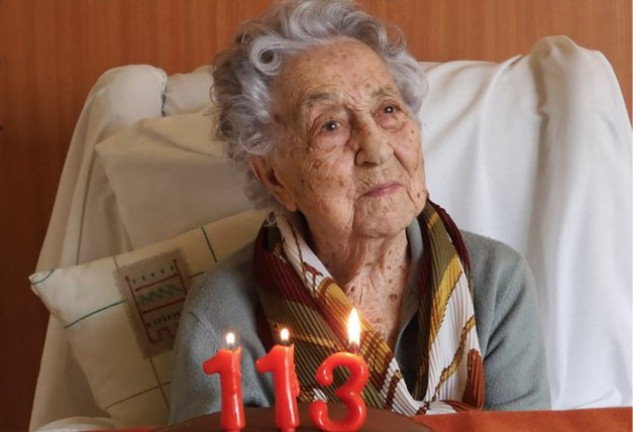 María Branyas vive actualmente en la residencia de ancianos, Santa María del Tura, en Olot.