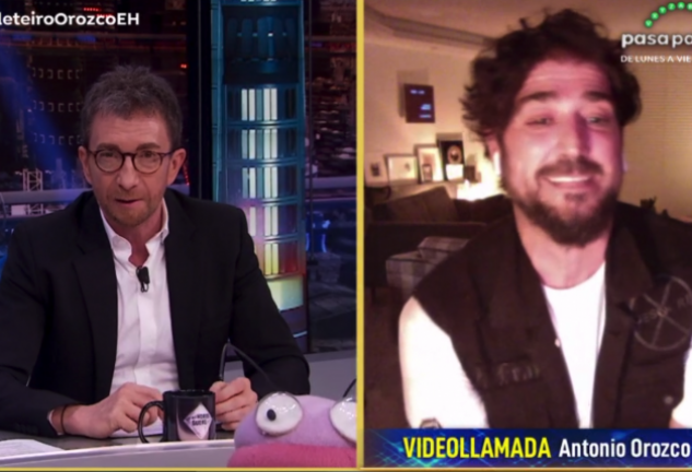 Antonio Orozco y la atleta Ana Peleteiro han charlado hoy con Pablo Motos en El Hormiguero 3.0: Quédate en Casa