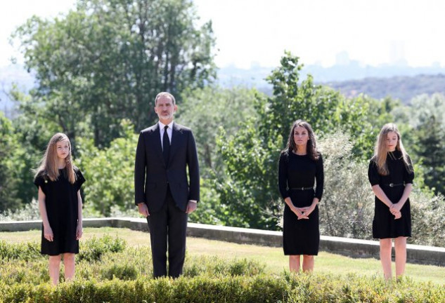 Los monarcas y sus hijas han vivido el confinamiento en la Zarzuela.