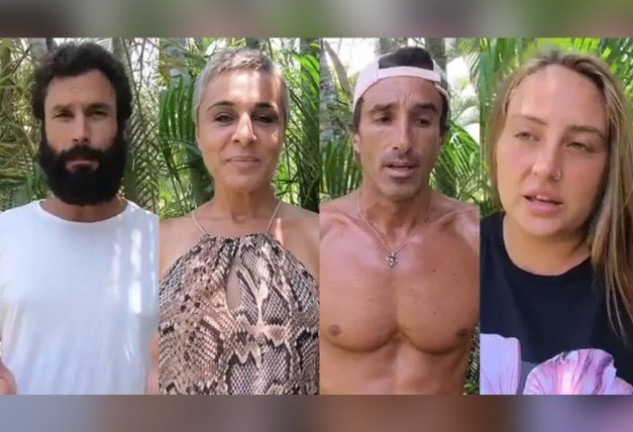 Uno de los cuatro finalistas se llevará el premio de Supervivientes esta noche.