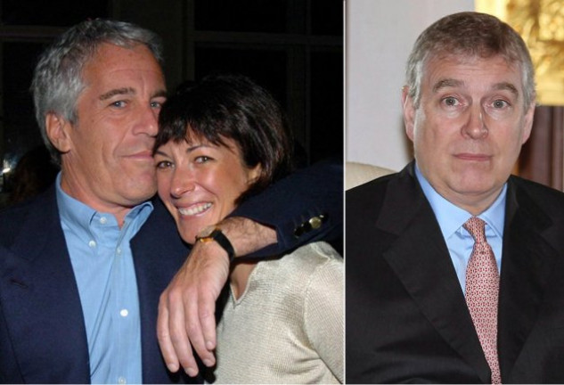 Jeffrey Epstein y Ghislaine en los tiempos en que mantenían una relación amorosa. / Andrés de Inglaterra se niega a comparecer ante la justicia de EEUU.