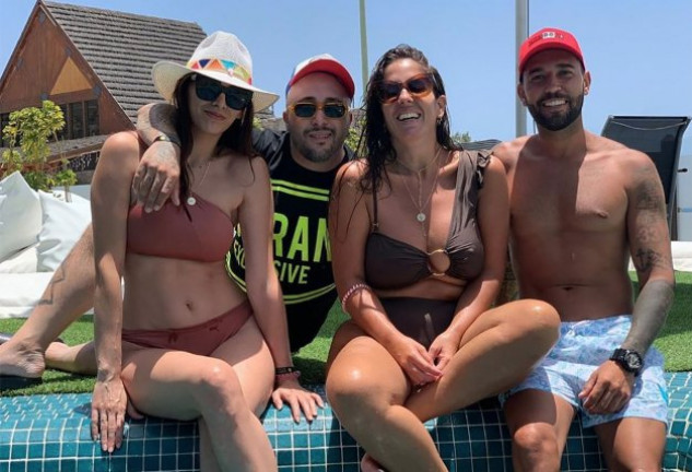 Irene Rosales, Kiko Rivera, Anabel Pantoja y Omar Sánchez disfrutan del verano en Gran Canaria.