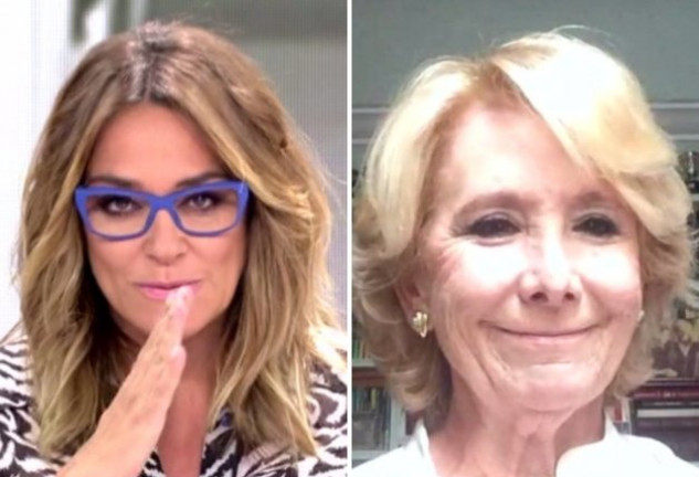 Esperanza Aguirre intervino el sábado en Viva la Vida para comentar la actualidad sobre Juan Carlos I.