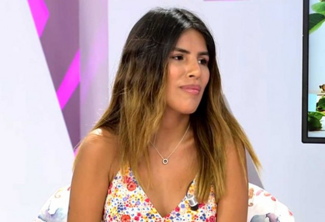 Isabel Pantoja, en un momento de su intervención en 'El programa de Ana Rosa' de Telecinco.
