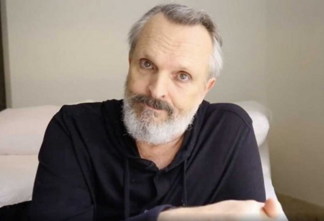 Miguel Bosé, en una captura de los vídeos de su stories de Instagram.