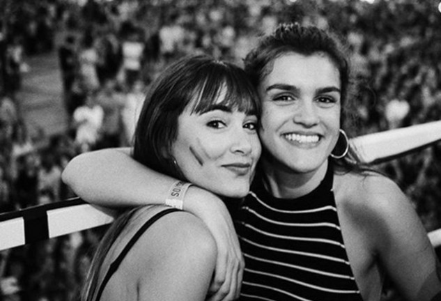 Aitana y Amaia Romero, en una imagen juntas tras su salida de 'Operación Triunfo'.