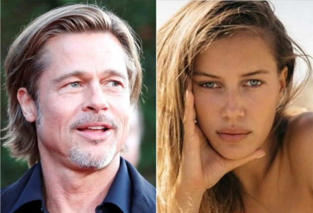 Brad Pitt y la modelo Nicole Poturalski han mantenido una relación desde agosto de 2019.