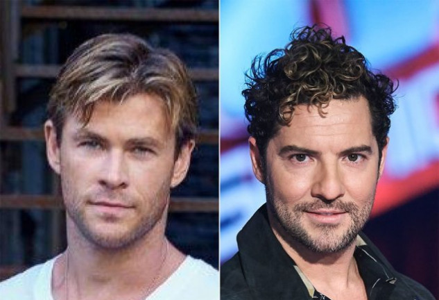 Chris Hemsworth y David Bisbal muestran sus entrenamientos de fin de semana.