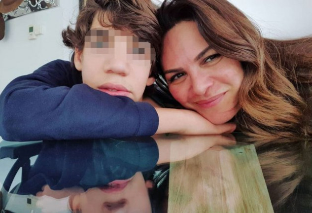 Fabiola Osborne y su hijo Kike están muy unidos.