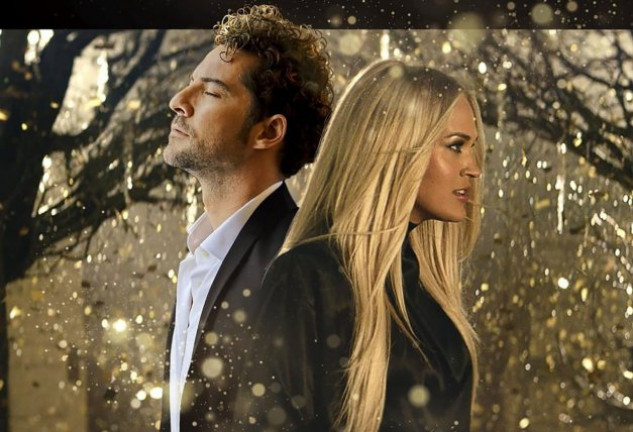 David Bisbal y Carrie Underwood presentan su nuevo videoclip.