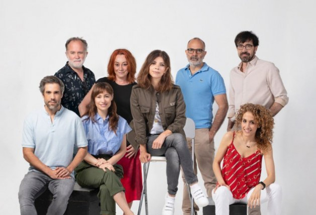 Maribel Verdú y el resto del elenco de "Ana Tramel. El juego", de La 1