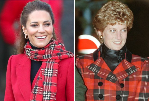 El mejor complemento de Kate Middleton siempre es su sonrisa. Diana ha inspirado a su nuera en muchos de sus "looks".