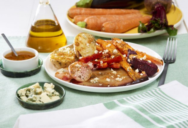 verduras-asadas-con-vinagreta-de-romesco