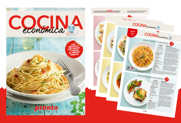 Estrenamos coleccionable de Cocina en tu revista Pronto. ¡No te lo pierdas!