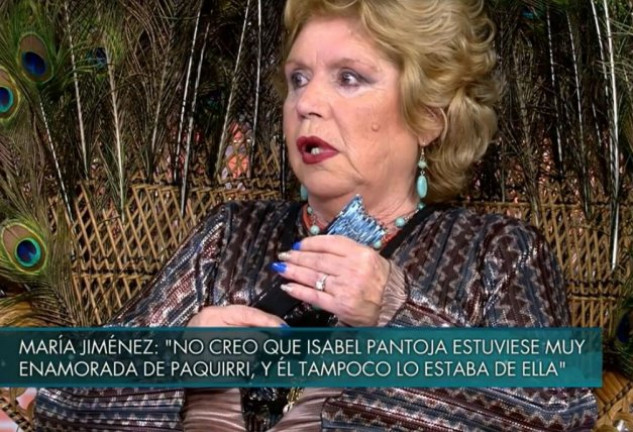 María Jiménez desveló un gran secreto de la relación entre Isabel Pantoja y Paquirri.