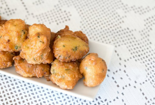 Los buñuelos de bacalao son muy típicos en Semana Santa.