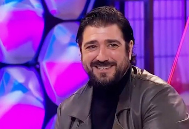 Antonio Orozco, en el plató del programa de Toñi Moreno.