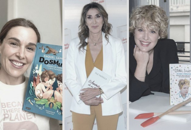 Paz Padilla, Raquel Sánchez Silva y Tania Llasera acaban de lanzar libro al mercado.