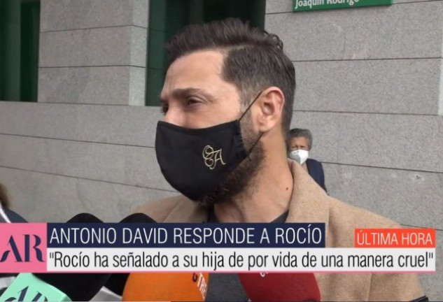 Antonio David ha tenido esta misma mañana unas duras declaraciones contra Rocío Carrasco.