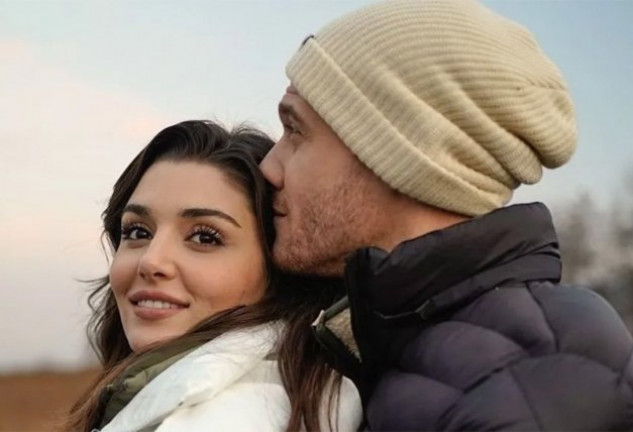 Kerem Bürsin y Hande Erçel están muy felices juntos.